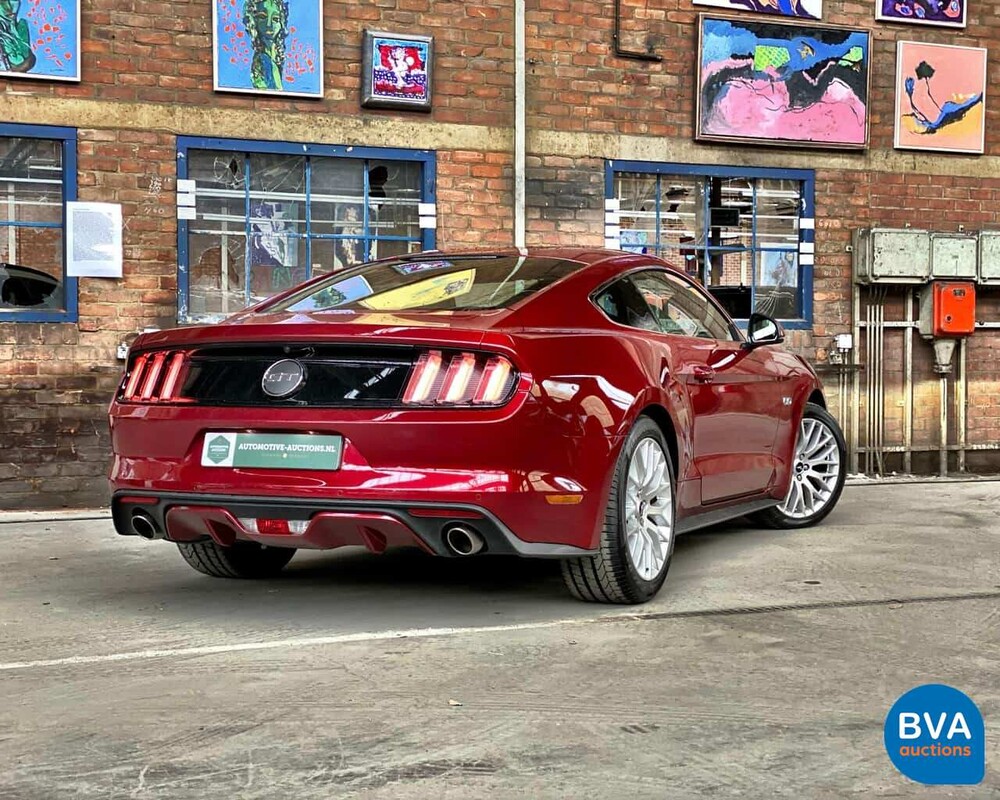 Ford Mustang GT 5.0 V8 422pk Schaltgetriebe, ZG-945-J.