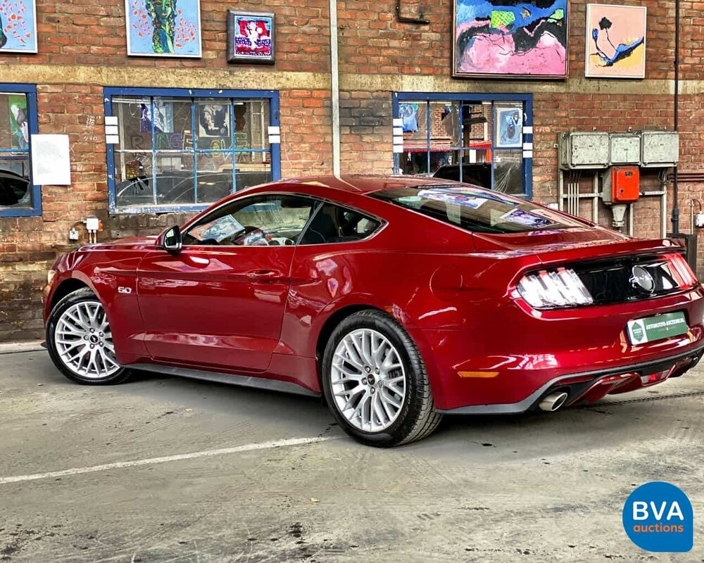 Ford Mustang GT 5.0 V8 422pk Schaltgetriebe, ZG-945-J.