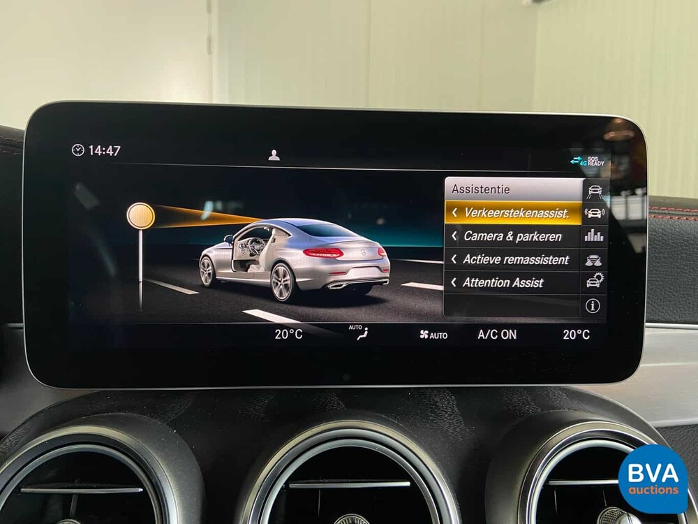 Mercedes-Benz C43 AMG 4Matic Coupé 390pk 2018 Facelift -Warranty-.