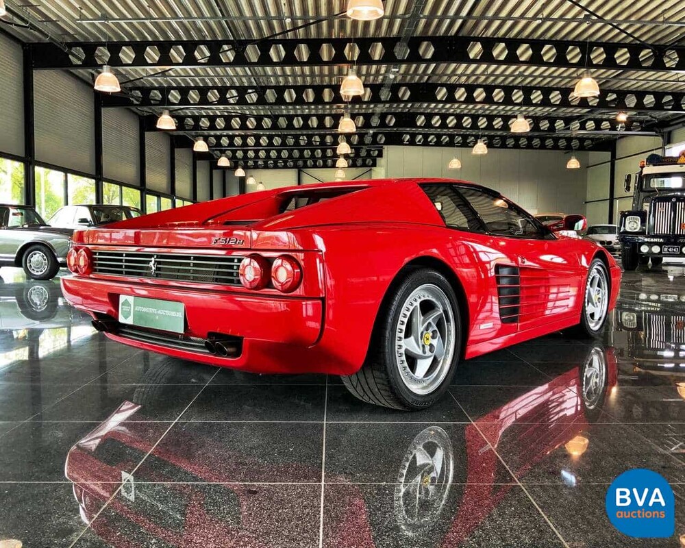 Ferrari Testarossa F512 M 4.9 V12 446pk