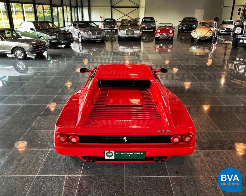 Ferrari Testarossa F512 M 4.9 V12 446pk