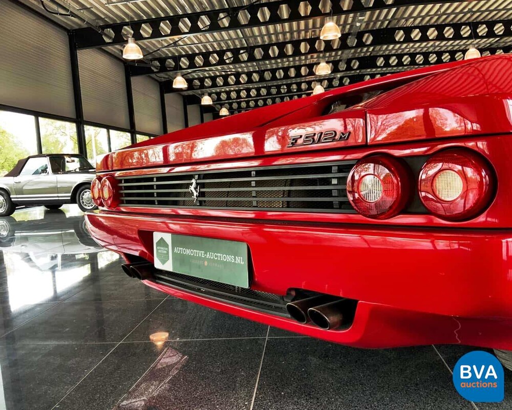 Ferrari Testarossa F512 M 4.9 V12 446pk