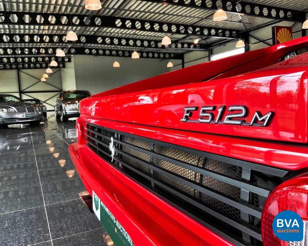 Ferrari Testarossa F512 M 4.9 V12 446pk