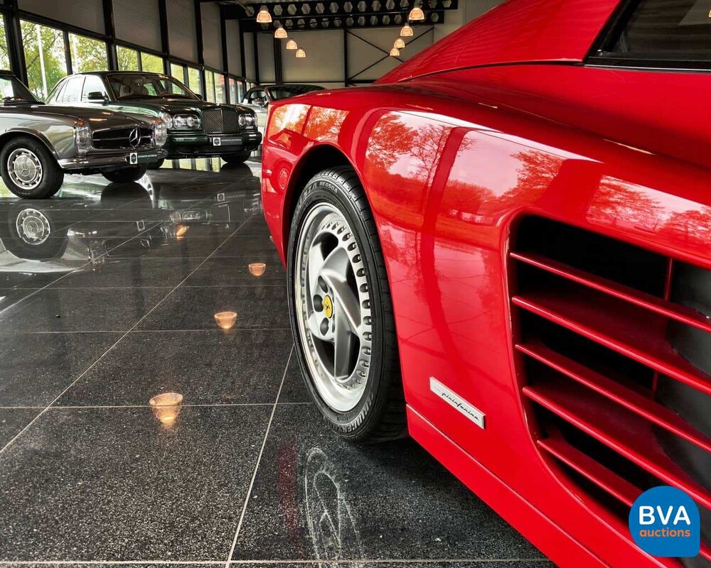 Ferrari Testarossa F512 M 4.9 V12 446pk