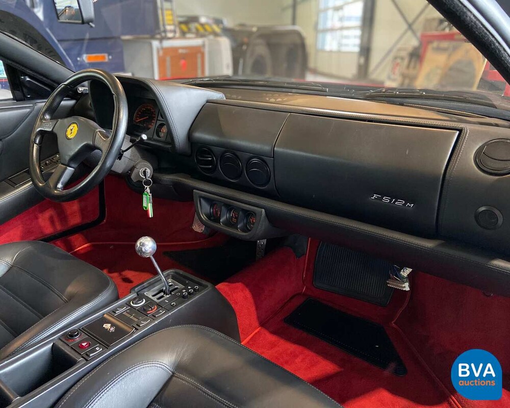 Ferrari Testarossa F512 M 4.9 V12 446pk