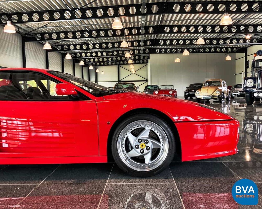Ferrari Testarossa F512 M 4.9 V12 446pk