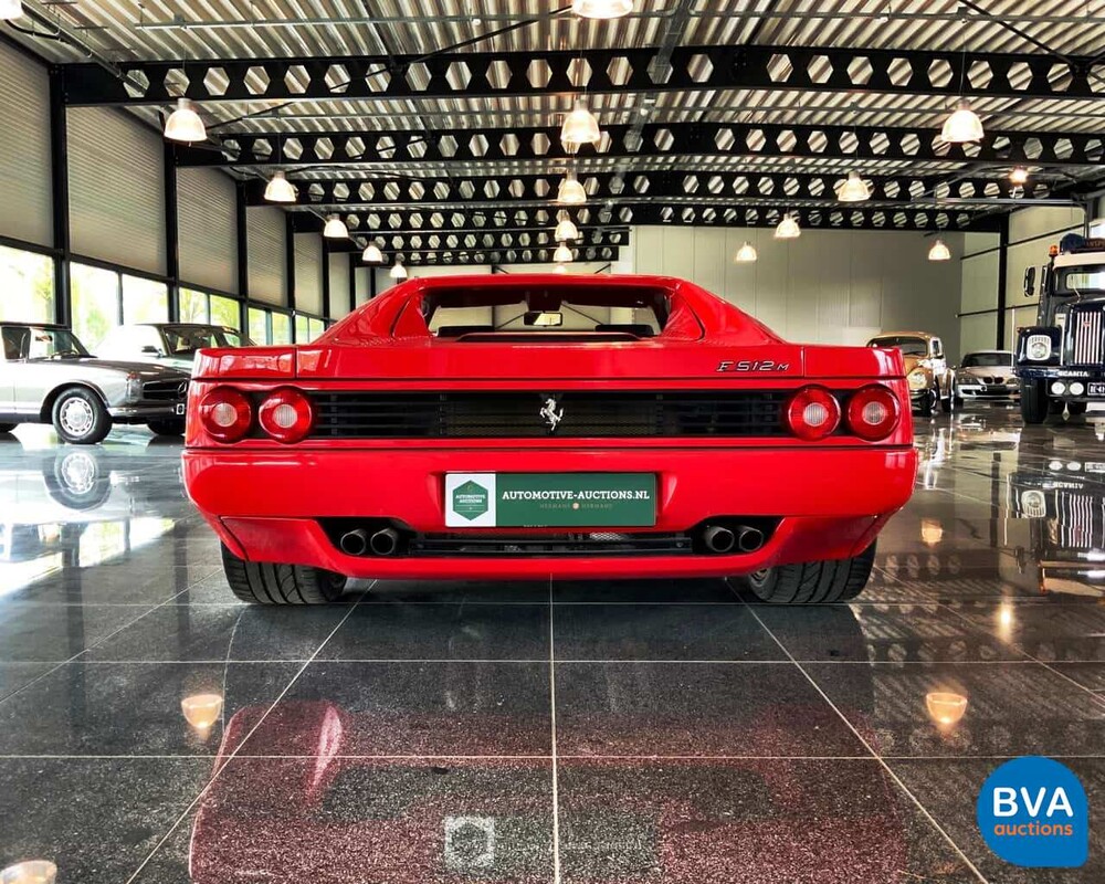 Ferrari Testarossa F512 M 4.9 V12 446pk