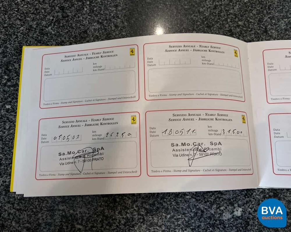 Ferrari Testarossa F512 M 4.9 V12 446pk