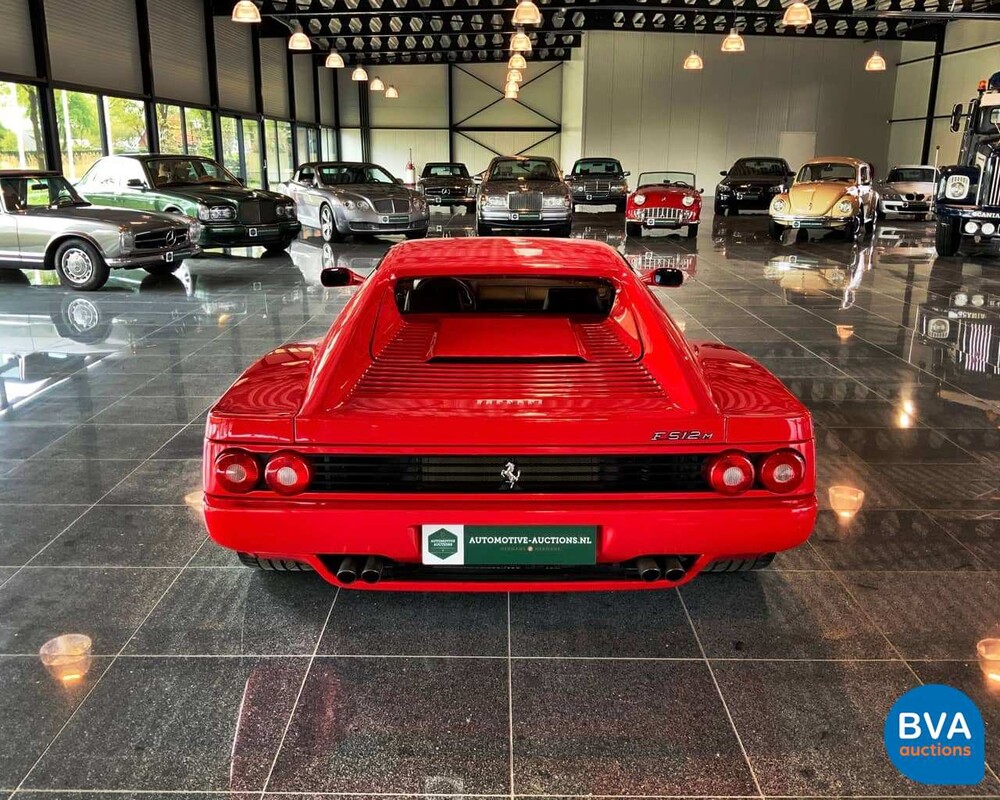 Ferrari Testarossa F512 M 4.9 V12 446pk