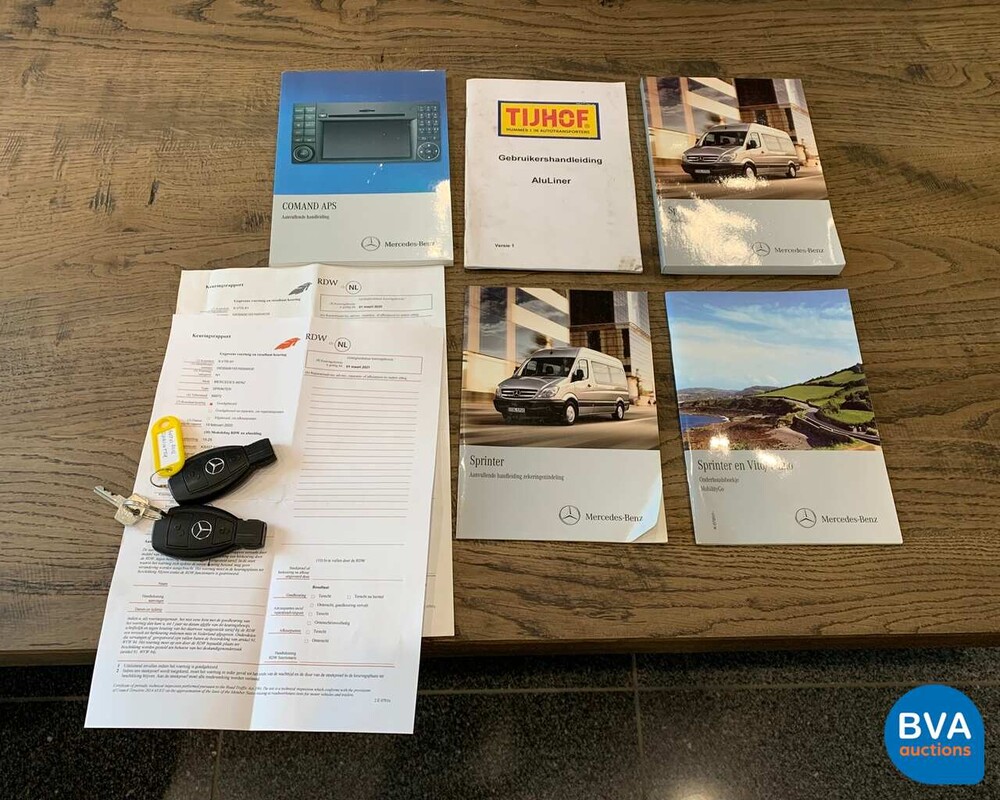 Mercedes-Benz Sprinter 519 CDI Autotransporter 190pk 2012, 9-VTR-81