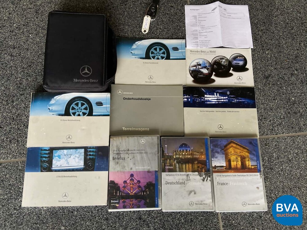 Mercedes-Benz SL500 AMG Roadster 306pk SL-Class Cabriolet 2003, 82-SP-JD.