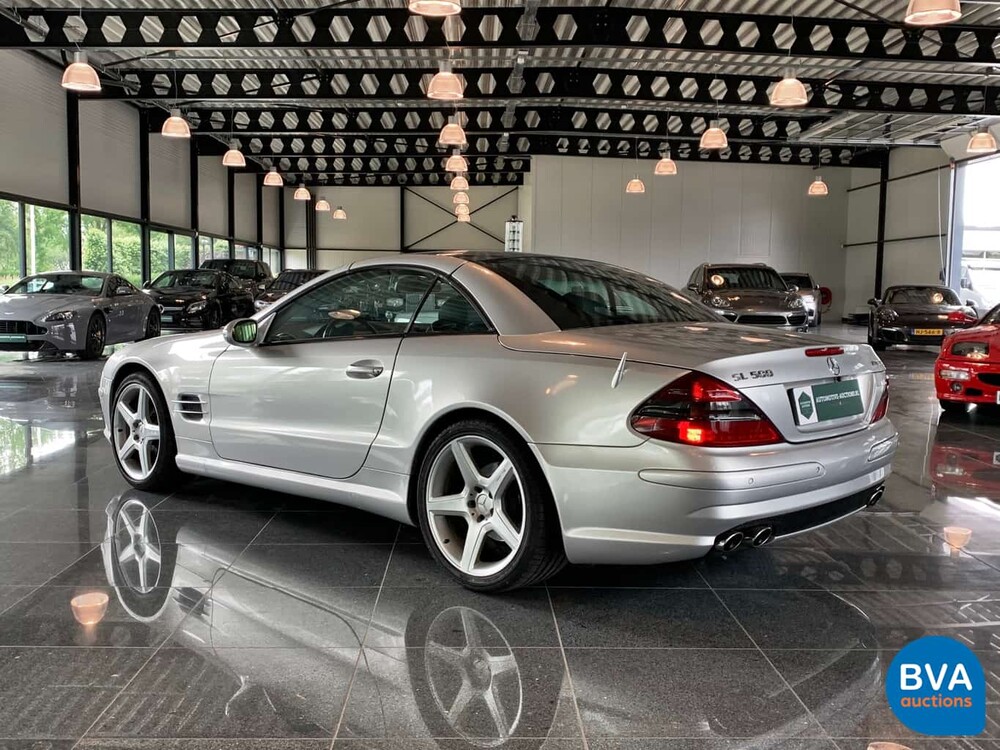 Mercedes-Benz SL500 AMG Roadster 306pk SL-Class Cabriolet 2003, 82-SP-JD.