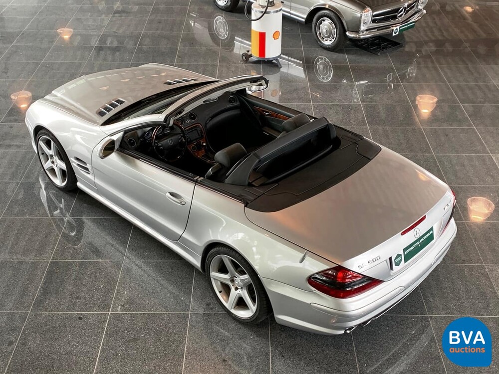 Mercedes-Benz SL500 AMG Roadster 306pk SL-Class Cabriolet 2003, 82-SP-JD.
