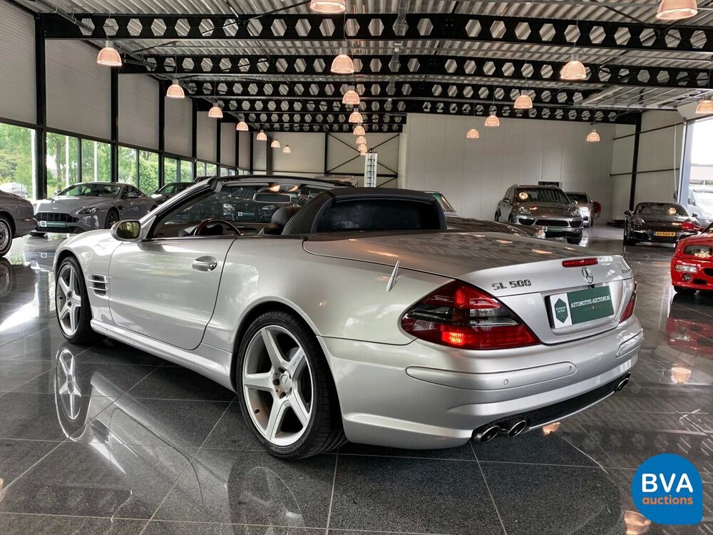 Mercedes-Benz SL500 AMG Roadster 306pk SL-Class Cabriolet 2003, 82-SP-JD.