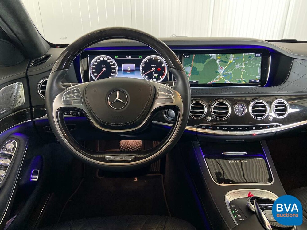 Mercedes-Benz S600 Maybach V12 530hp 2015.
