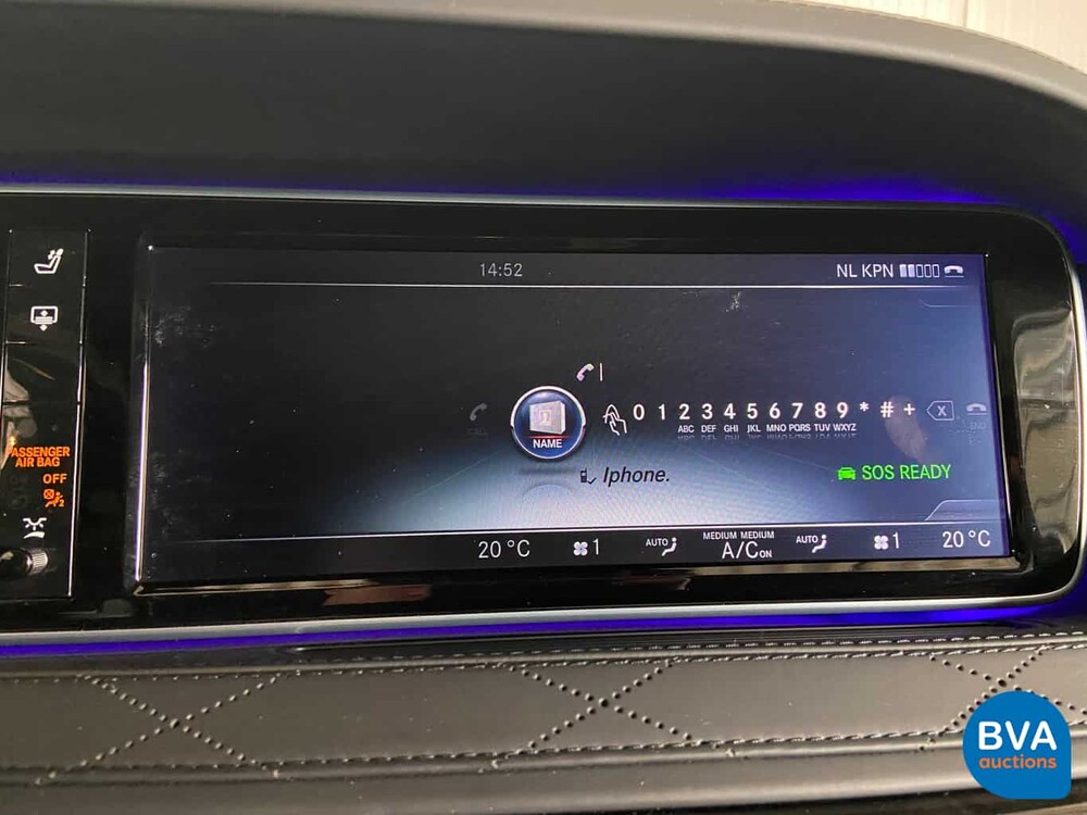 Mercedes-Benz S600 Maybach V12 530hp 2015.