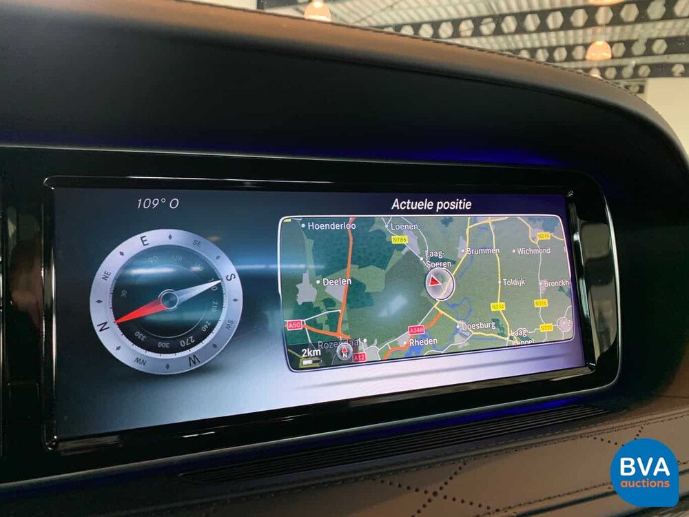 Mercedes-Benz S600 Maybach V12 530hp 2015.