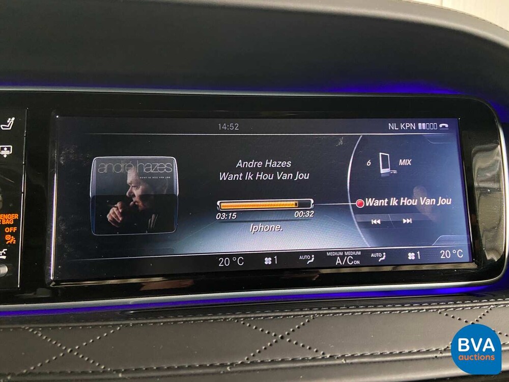 Mercedes-Benz S600 Maybach V12 530hp 2015.