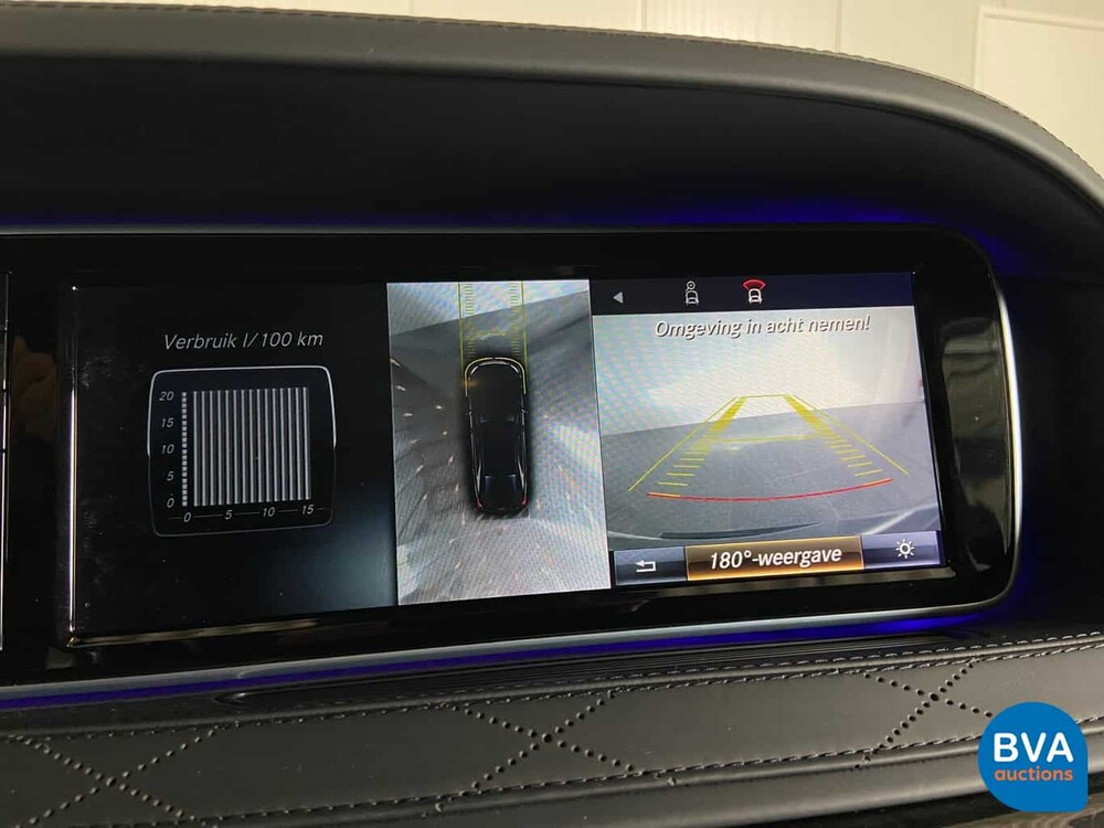 Mercedes-Benz S600 Maybach V12 530hp 2015.