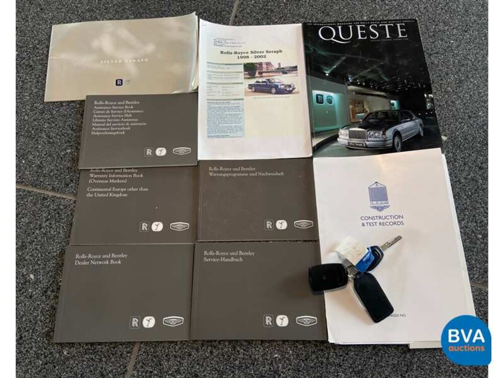 Rolls-Royce Silver Seraph -Org.GB-5.4 V12 326 PS 1998, TP-NP-90.