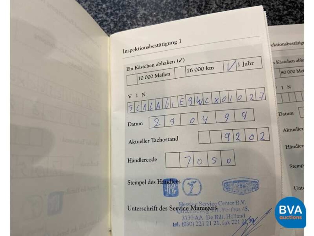 Rolls-Royce Silver Seraph -Org.GB-5.4 V12 326 PS 1998, TP-NP-90.