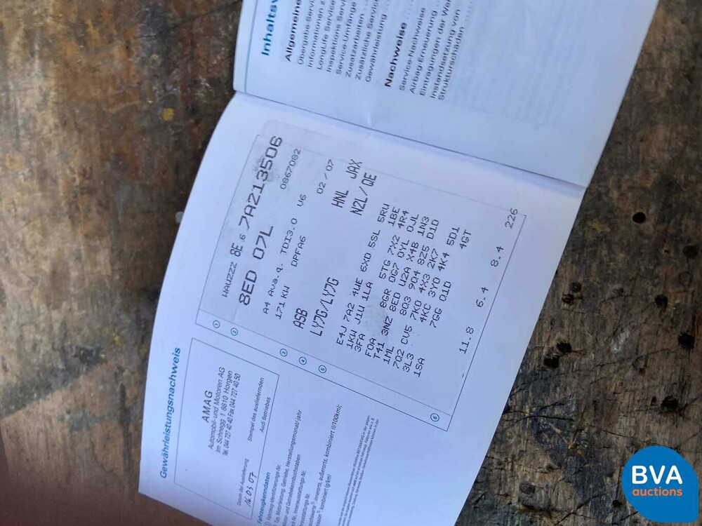 Audi A4 Avant 3.0 TDI Quattro S-Line Automaat 233pk 2007