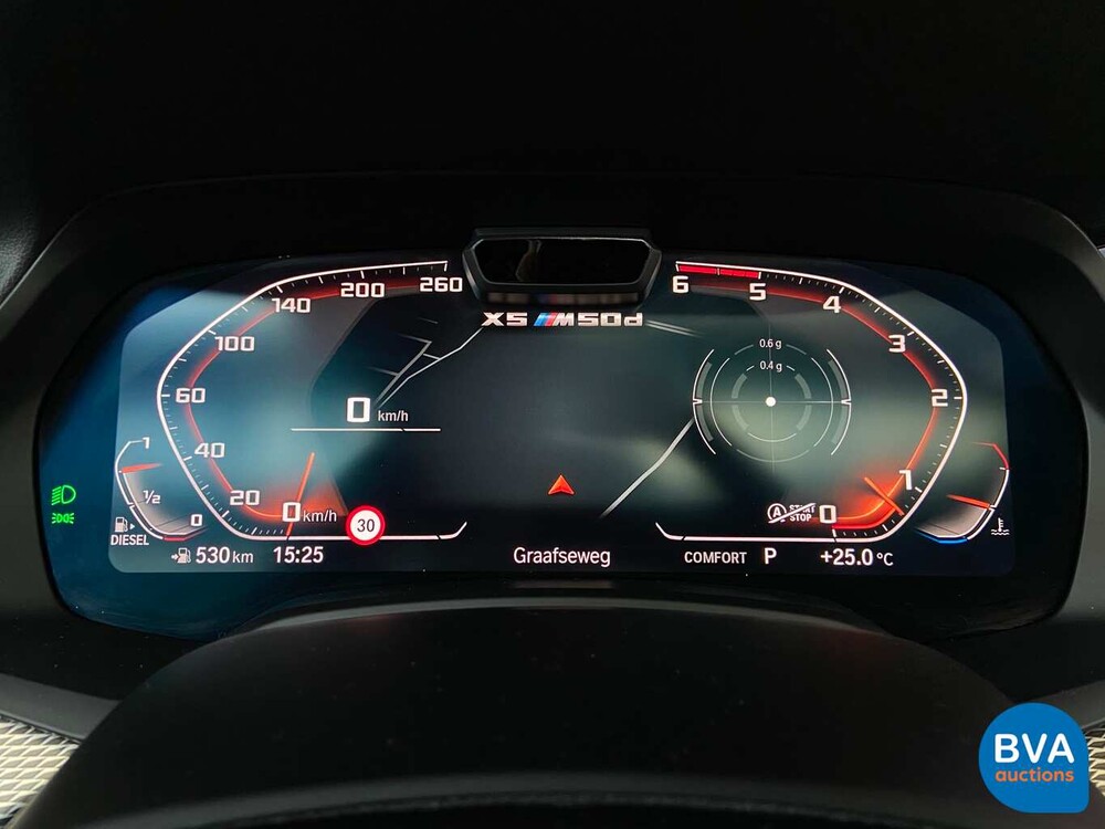 BMW X5 M50d 400pk/760Nm M-Sport 2019 -Garantie- 