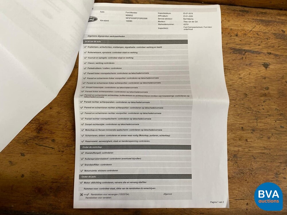 Ford Mondeo 1.5 TDCi Titanium SE 120pk 2017, ND-683-Z