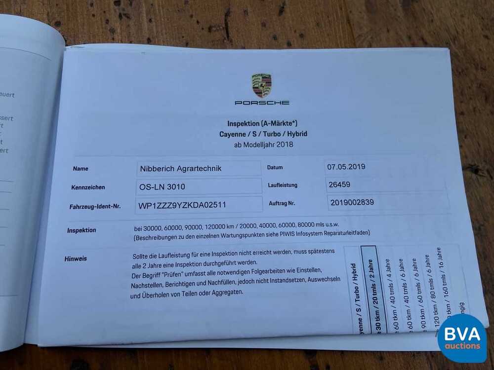 Porsche Cayenne 3.0 V6 340pk 2018