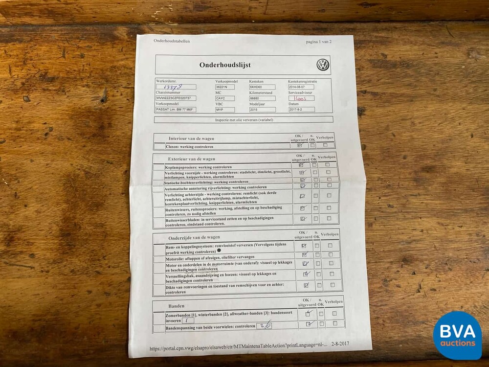 Volkswagen Passat 1.6 TDI BlueMotion Executive Edition 105pk 2014, 6-XHD-60