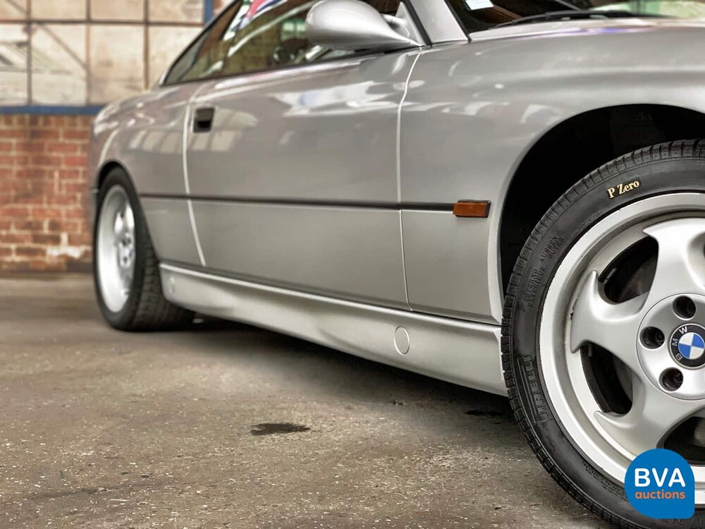 BMW 850CSi M8 5.6 V12 1993 Sterlingsilber -82.000km-