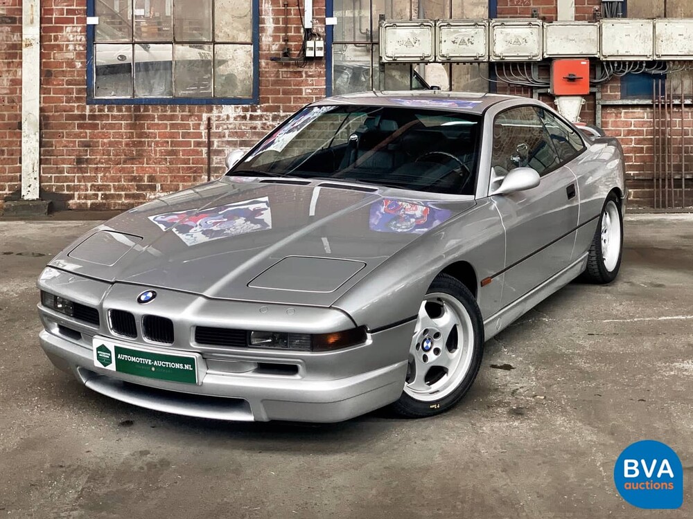 BMW 850CSi M8 5.6 V12 1993 Sterlingsilber -82.000km-