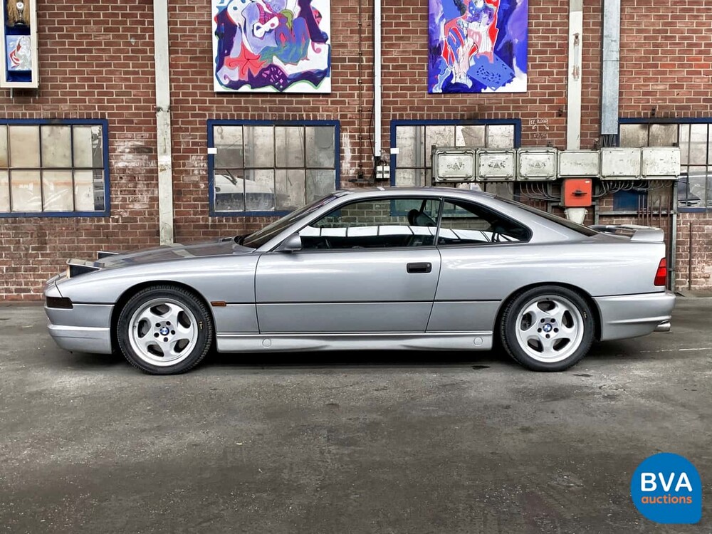 BMW 850CSi M8 5.6 V12 1993 Sterlingsilber -82.000km-