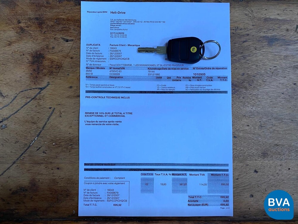 BMW 850CSi M8 5.6 V12 1993 Sterlingsilber -82.000km-