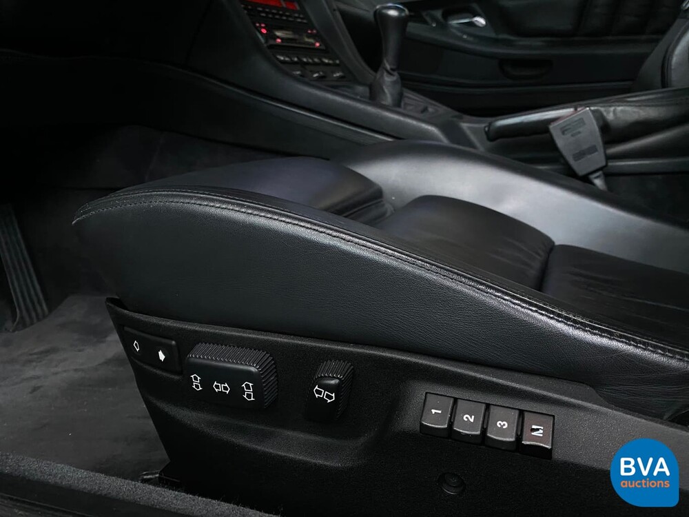 BMW 850CSi M8 5.6 V12 1993 Sterlingsilber -82.000km-