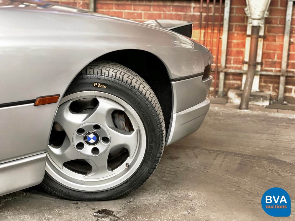 BMW 850CSi M8 5.6 V12 1993 Sterlingsilber -82.000km-