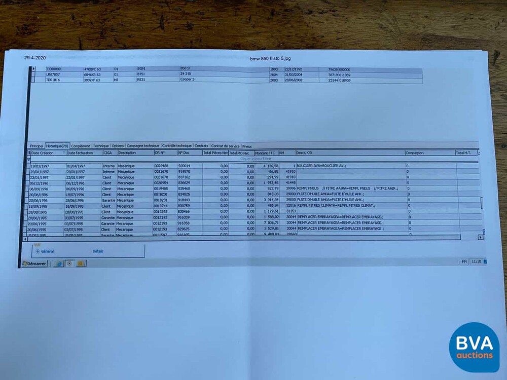 BMW 850CSi M8 5.6 V12 1993 Sterlingsilber -82.000km-