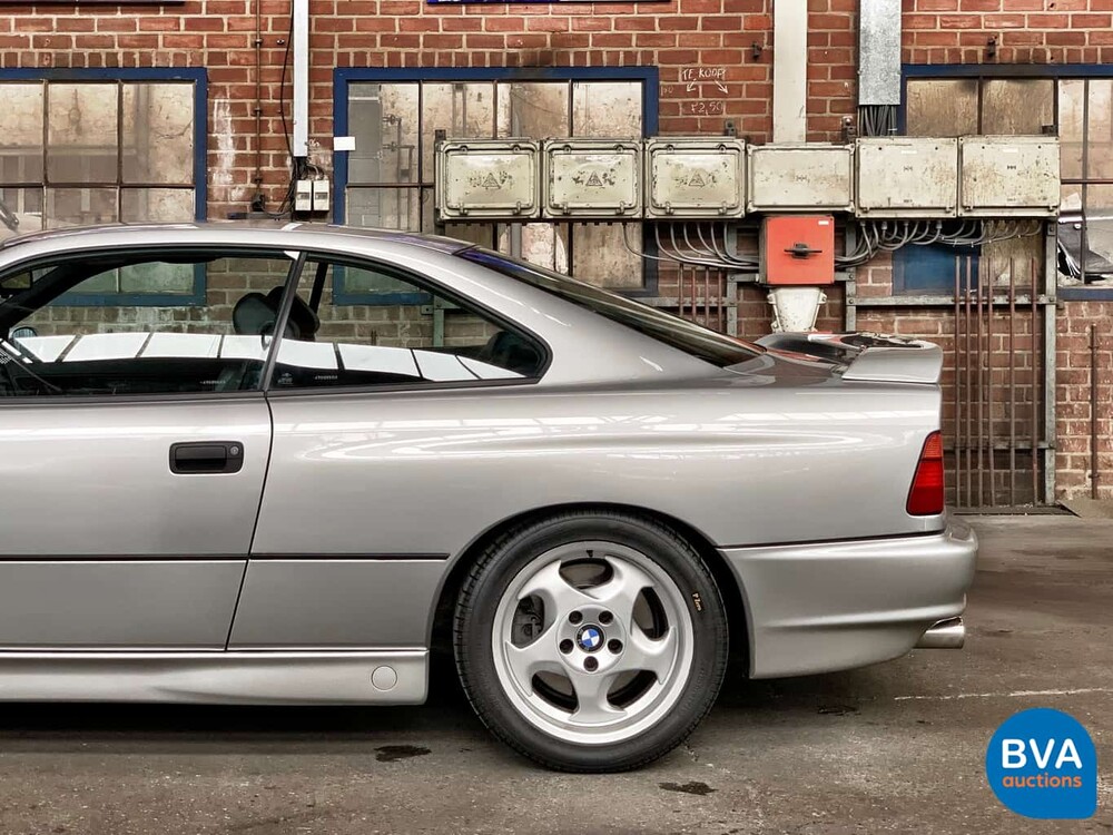 BMW 850CSi M8 5.6 V12 1993 Sterlingsilber -82.000km-