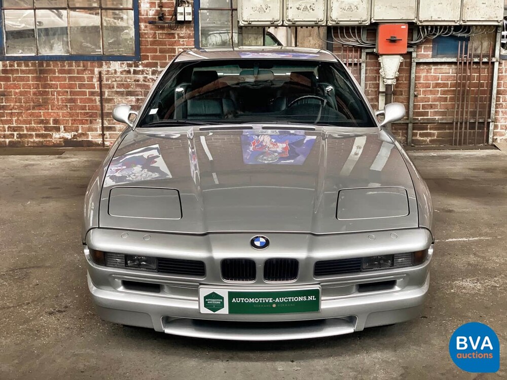 BMW 850CSi M8 5.6 V12 1993 Sterlingsilber -82.000km-