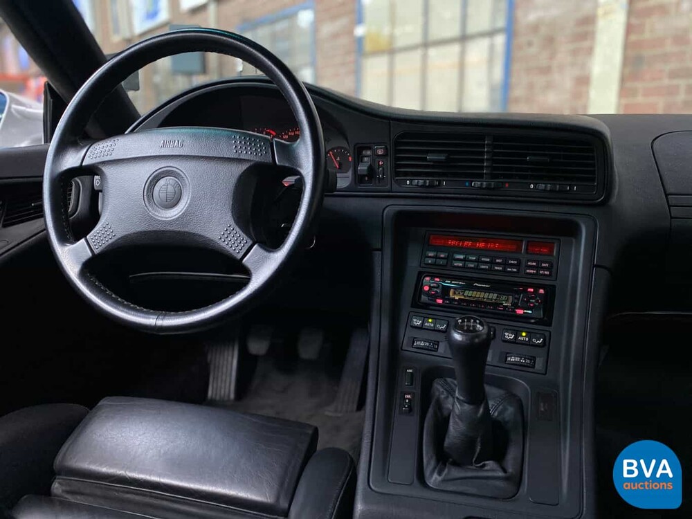 BMW 850CSi M8 5.6 V12 1993 Sterlingsilber -82.000km-