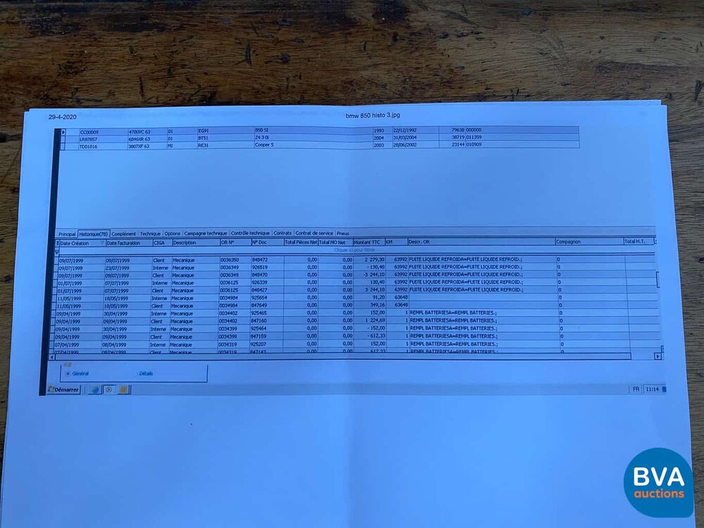 BMW 850CSi M8 5.6 V12 1993 Sterlingsilber -82.000km-