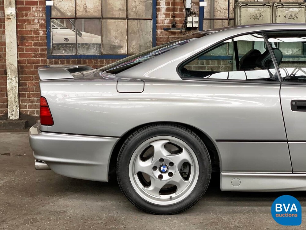 BMW 850CSi M8 5.6 V12 1993 Sterlingsilber -82.000km-