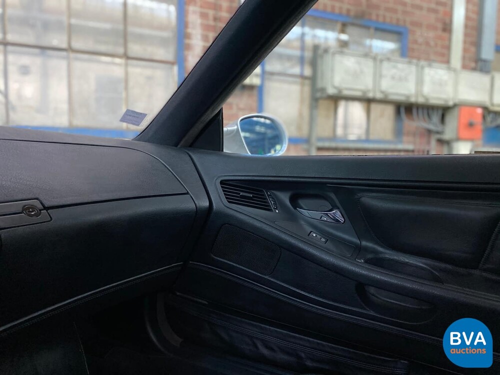 BMW 850CSi M8 5.6 V12 1993 Sterlingsilber -82.000km-