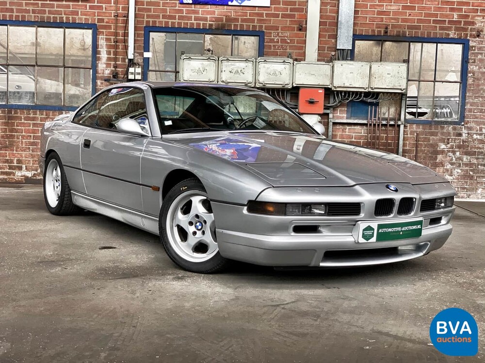 BMW 850CSi M8 5.6 V12 1993 Sterlingsilber -82.000km-