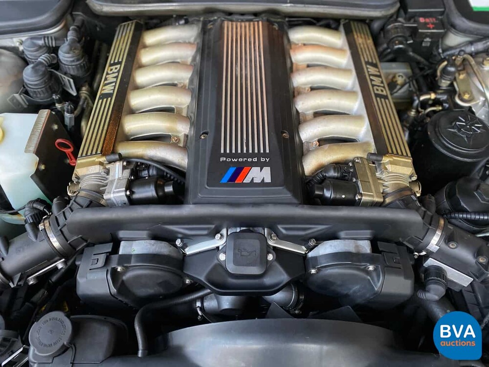 BMW 850CSi M8 5.6 V12 1993 Sterlingsilber -82.000km-