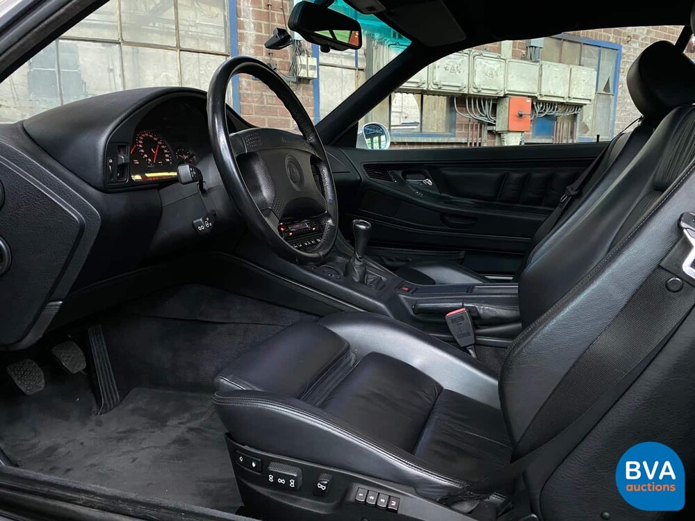 BMW 850CSi M8 5.6 V12 1993 Sterlingsilber -82.000km-