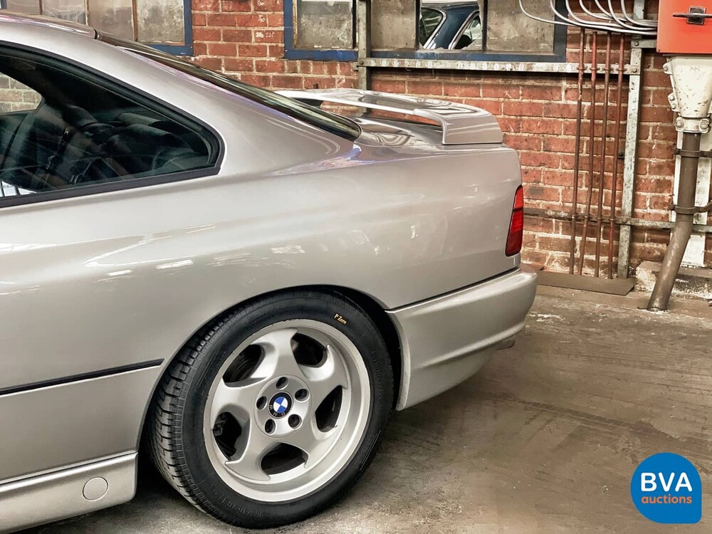 BMW 850CSi M8 5.6 V12 1993 Sterlingsilber -82.000km-