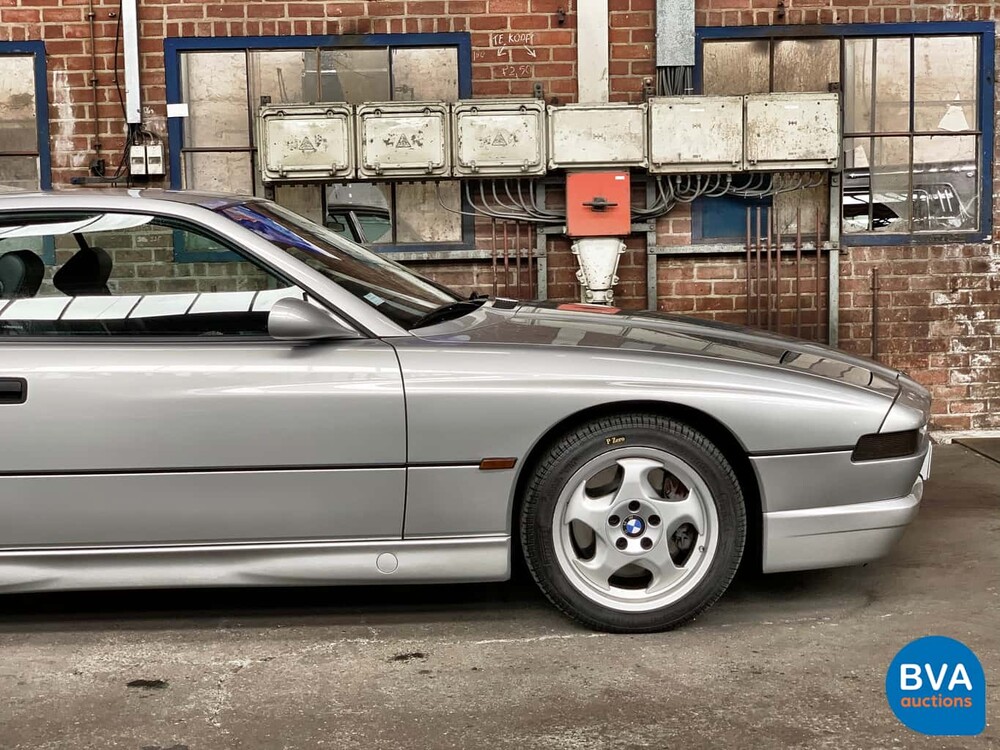 BMW 850CSi M8 5.6 V12 1993 Sterlingsilber -82.000km-