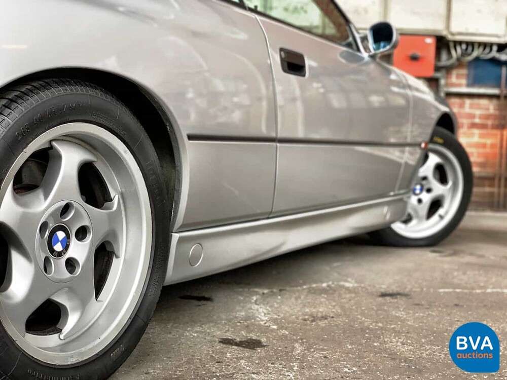 BMW 850CSi M8 5.6 V12 1993 Sterlingsilber -82.000km-