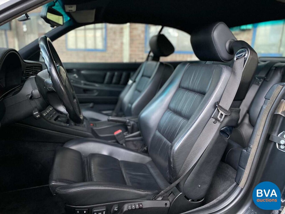 BMW 850CSi M8 5.6 V12 1993 Sterlingsilber -82.000km-